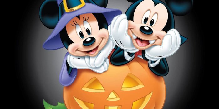 1280x1013 Mickey and Minnie Halloween Desktop Wallpaper - wallpaper source