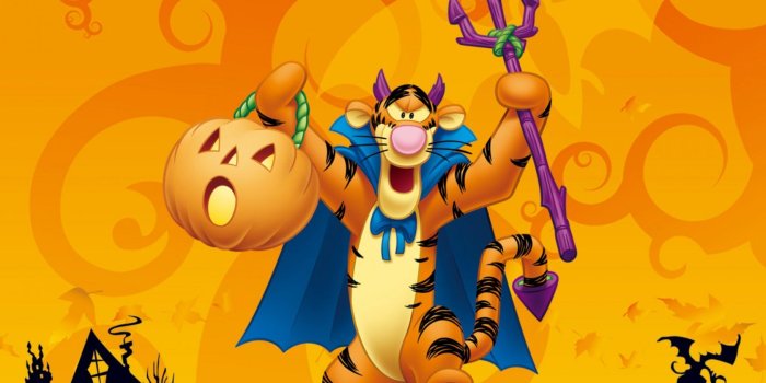 1680x1050 Tigger Winnie The Pooh Halloween Disney Hd Wallpaper For Desktop