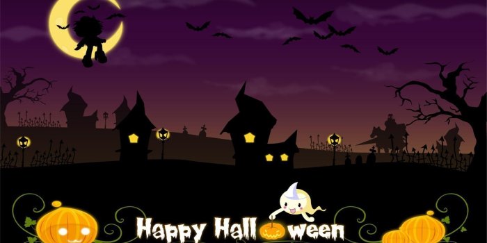 1920x1200 Elegant Animated Halloween Desktop Wallpaper Free | HD Wallpaper