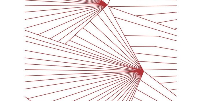 1000x1000 Red and white wallpaper | Fan wallpaper | Linear graphic pattern