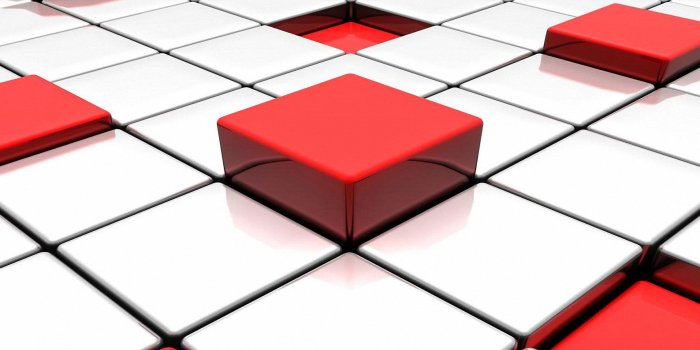 1920x1080 Red Abstract D And White Tiles Free 231631 Wallpaper wallpaper