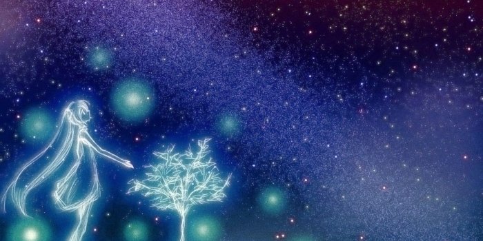 1440x900 Free Anime Starry Night Sky Wallpaper Images at Cool » Monodomo