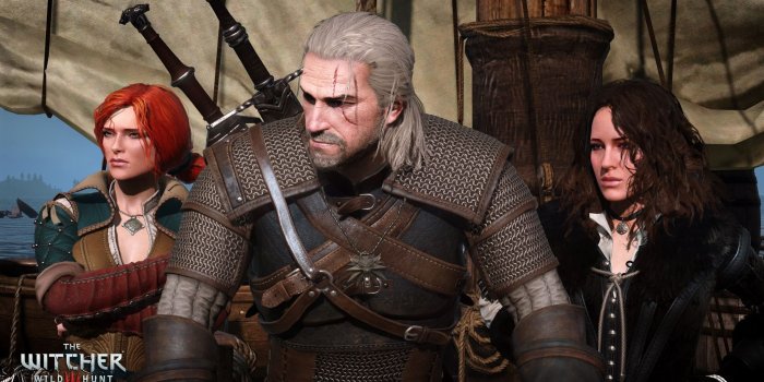 1920x1080 Wallpaper of The Witcher 3: Wild Hunt, Geralt, Yennefer background