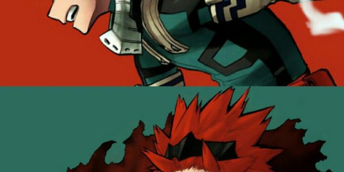 1024x1280 My Hero Academia - Midoriya & Kirishima | Boku no Hero Acadamia | My