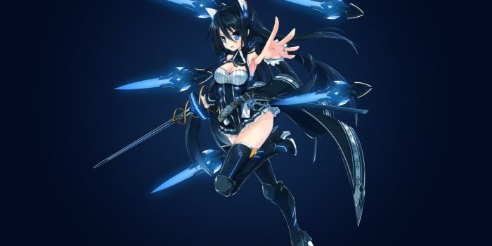 1191x670 4K UHD] Anime wallpaper Floating Swords (by AssassinWarrior) | Free