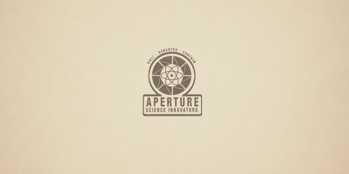 2560x1600 Black text overlay, Portal (game), Aperture Laboratories HD