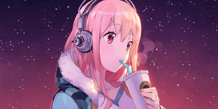 1920x1200 Headphone Girl [1920x1200] : Animewallpaper
