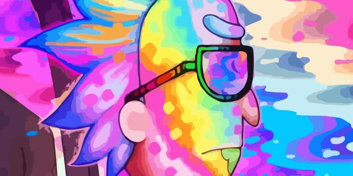 2248x2248 Download 2248x2248 wallpaper rick and morty, rick, drive, colorful