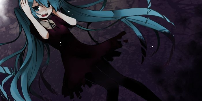 1680x1050 Hatsune Miku And Dark Wallpapers - 1680x1050 - 218832