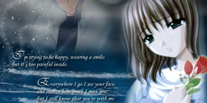 1024x768 anime couples sad | My Favorite Wallpapers Collection: I Know I Have