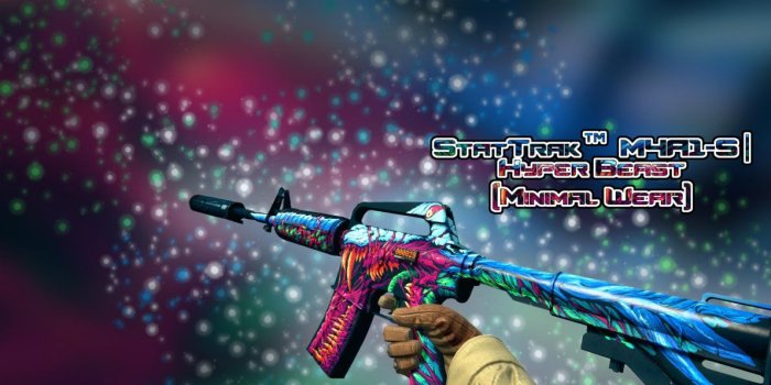 1191x670 Free download StatTrak M4A1 S Hyper Beast Minimal Wear by