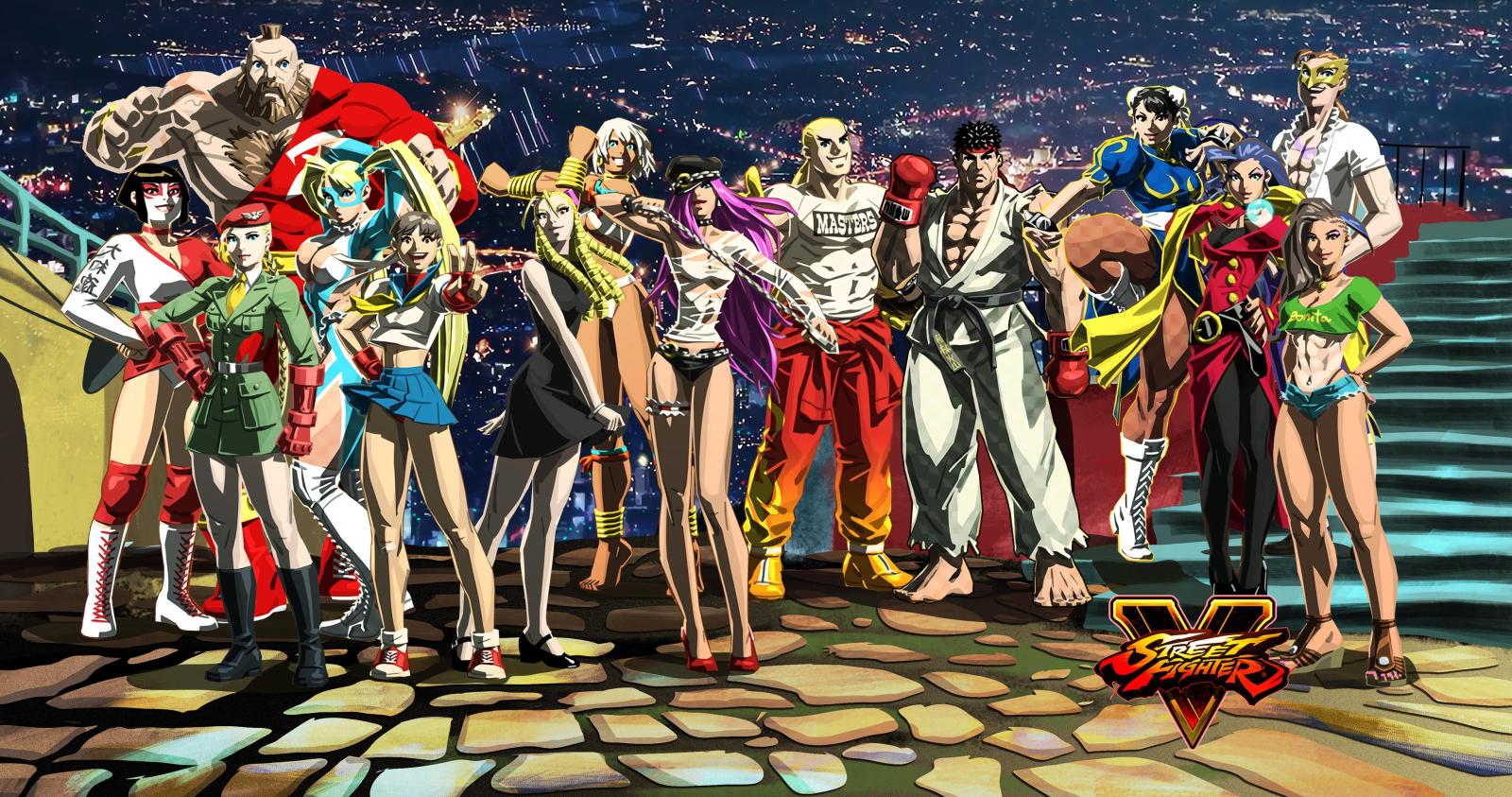 4096x2160 I made a SFV wallpaper. Enjoy! : StreetFighter