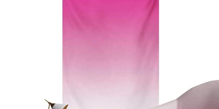 1000x1000 Amazon.com: Anzhutwelve Ombre Wallpaper Hot Pink Candy and Cream