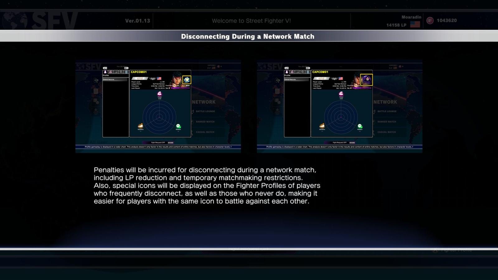 1920x1080 Street Fighter V ragequitters to be publicly shamed with profile
