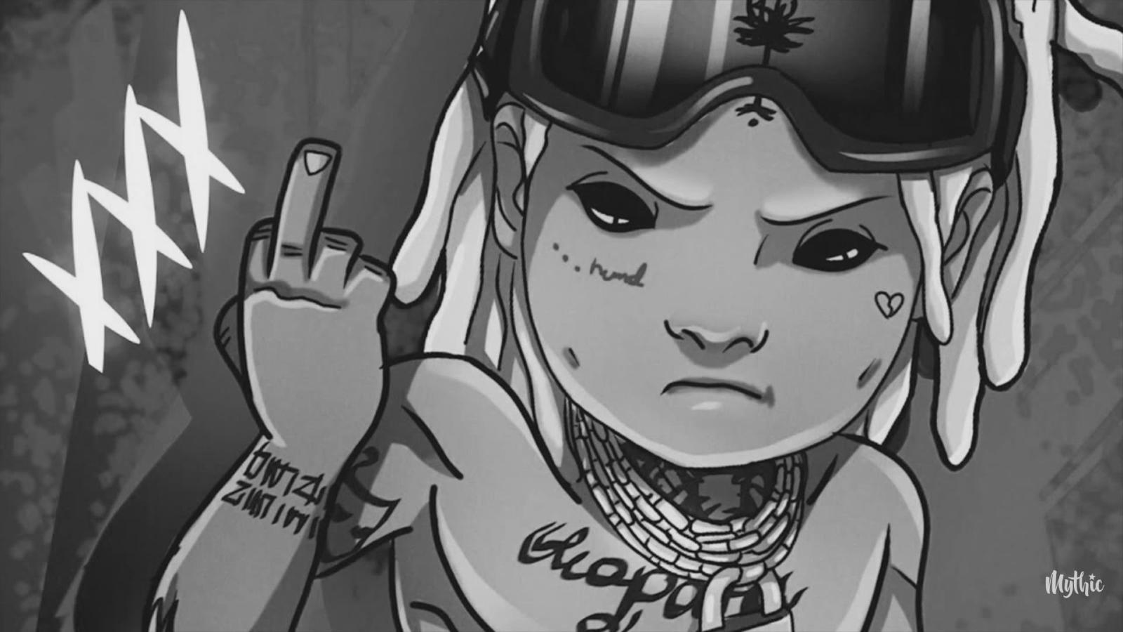 1920x1080 Bape Tiger Drawing Girl Hoodie Head Cool — Ardesengsk