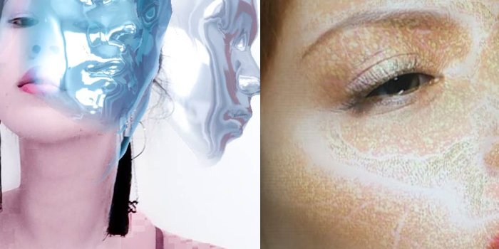 1400x1400 The future of Instagram face filters is glossy, metallic, and