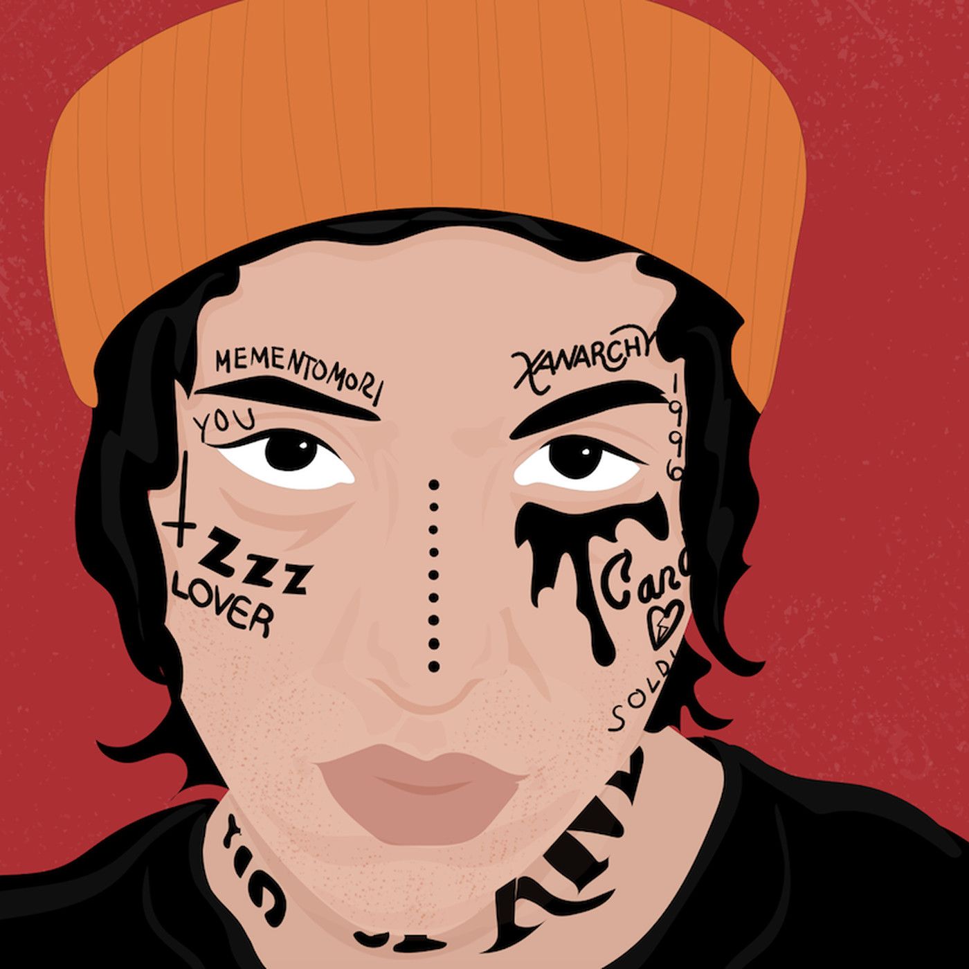 1400x1400 How face tattoos took over SoundCloud, Instagram, and YouTube - Vox