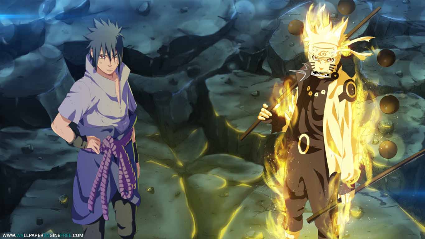 1366x768 Naruto and Sasuke Wallpapers - Top Free Naruto and Sasuke