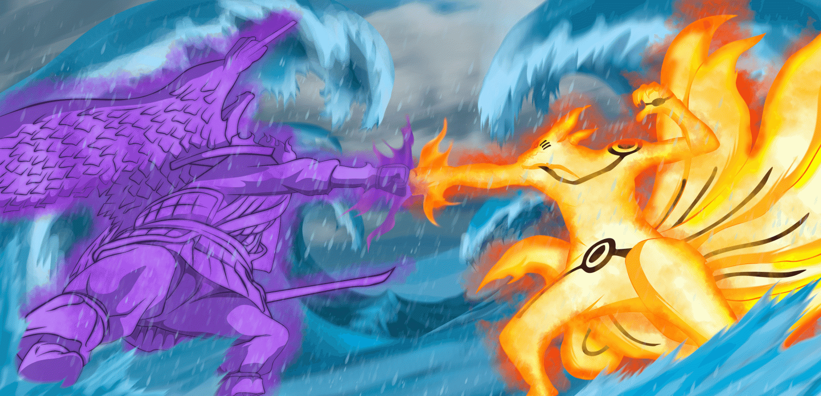 3000x1448 5078647 3000x1448 Kurama (Naruto), Sasuke Uchiha, Naruto Uzumaki