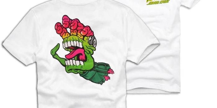 1024x1024 SANTA CRUZ MARS ATTACKS SCREAMING HAND SKATE T-SHIRT SKATEBOARD