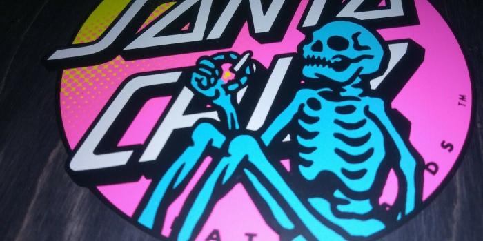 1600x1200 Autographed Santa Cruz Erick Winkowski Dope Planet Skateboard Deck