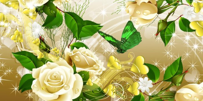 1920x1080 Wallpaper yellow roses Gallery