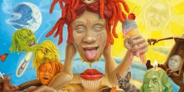 1024x768 Windsor surreal painter provides album art for rapper Trippie Redd