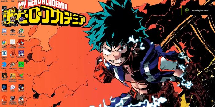 1920x1080 BNHA animated wallpapers - Wallpaper engine (on steam