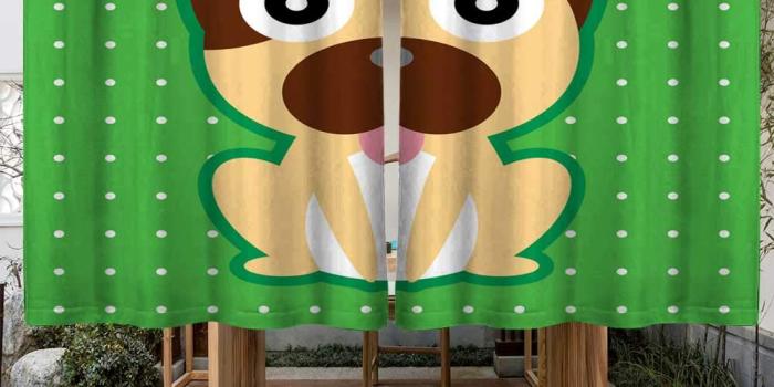 1000x1000 Amazon.com : RenteriaDecor Outdoor Curtains for Patio Sheer Cute