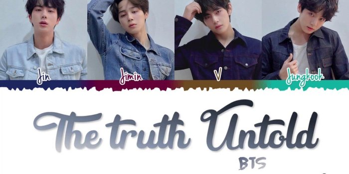 1280x720 BTS (방탄소년단) - 'THE TRUTH UNTOLD' (Feat. Steve Aoki) Lyrics [Color  Coded_Han_Rom_Eng]