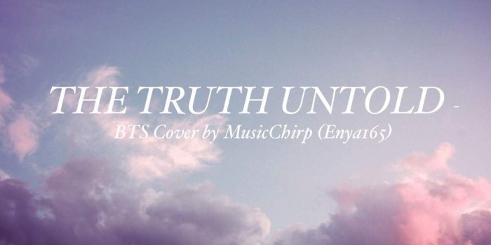 1024x768 BTS The Truth Untold ( 전하지 못한 진심 ) Cover | ARMY's Amino