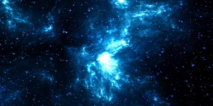 938x1668 Download wallpaper 938x1668 space, galaxy, shine, stars, blue, dark