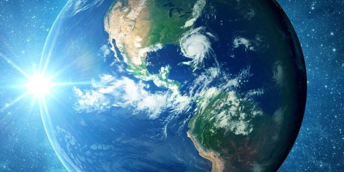 1080x1920 Beautiful Earth, blue planet, sun, stars, galaxy 1080x1920 iPhone 8