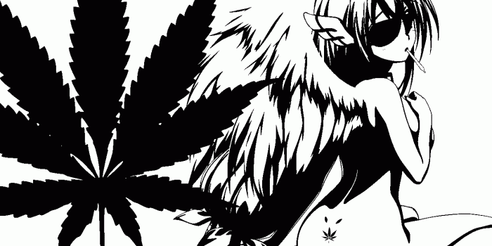 1280x720 Black And White Smoking Weed Wallpaper - HomeCID