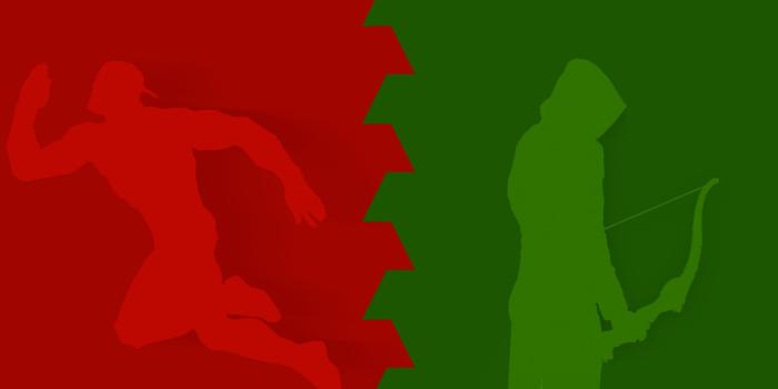 1920x1080 Wallpaper I made with Arrow and The Flash : arrow