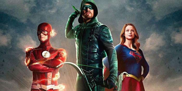1920x1080 Hd Widescreen - Green Arrow Flash And Supergirl Free Wallpaper