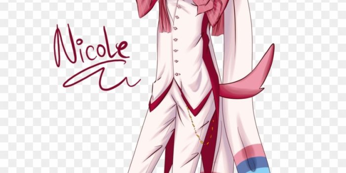 840x1328 Sylveon Gijinka By Xhikkux - Sylveon - Free Transparent PNG Clipart