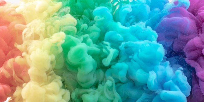1280x800 Colorful Rainbow Ink In Water Wallpapers | The Soccer Walls