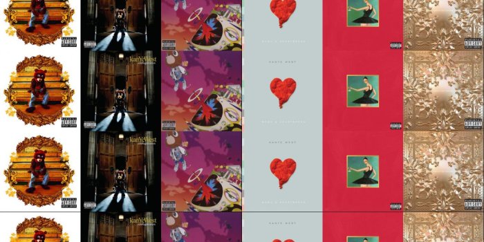 1280x800 Kanye West College Dropout Late Registration Graduation Heartbreaks