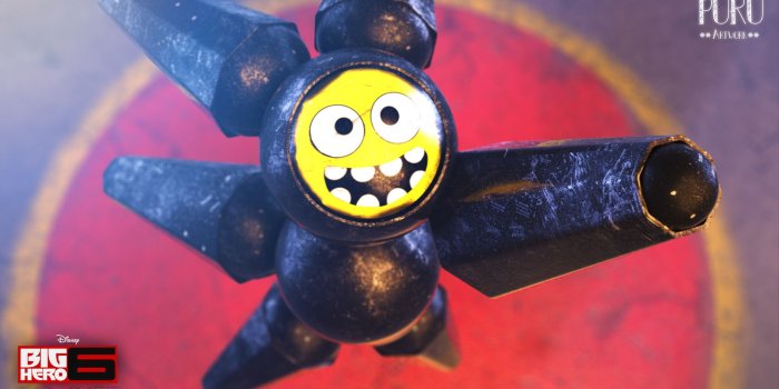 1920x1080 ArtStation - Big Hero 6 - Megabot (Happy), Akshat Thakur