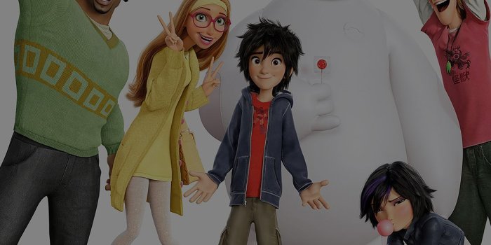 1125x2436 iPhoneXpapers - af92-big-hero-6-chracters-dark-all-disney-art-illust