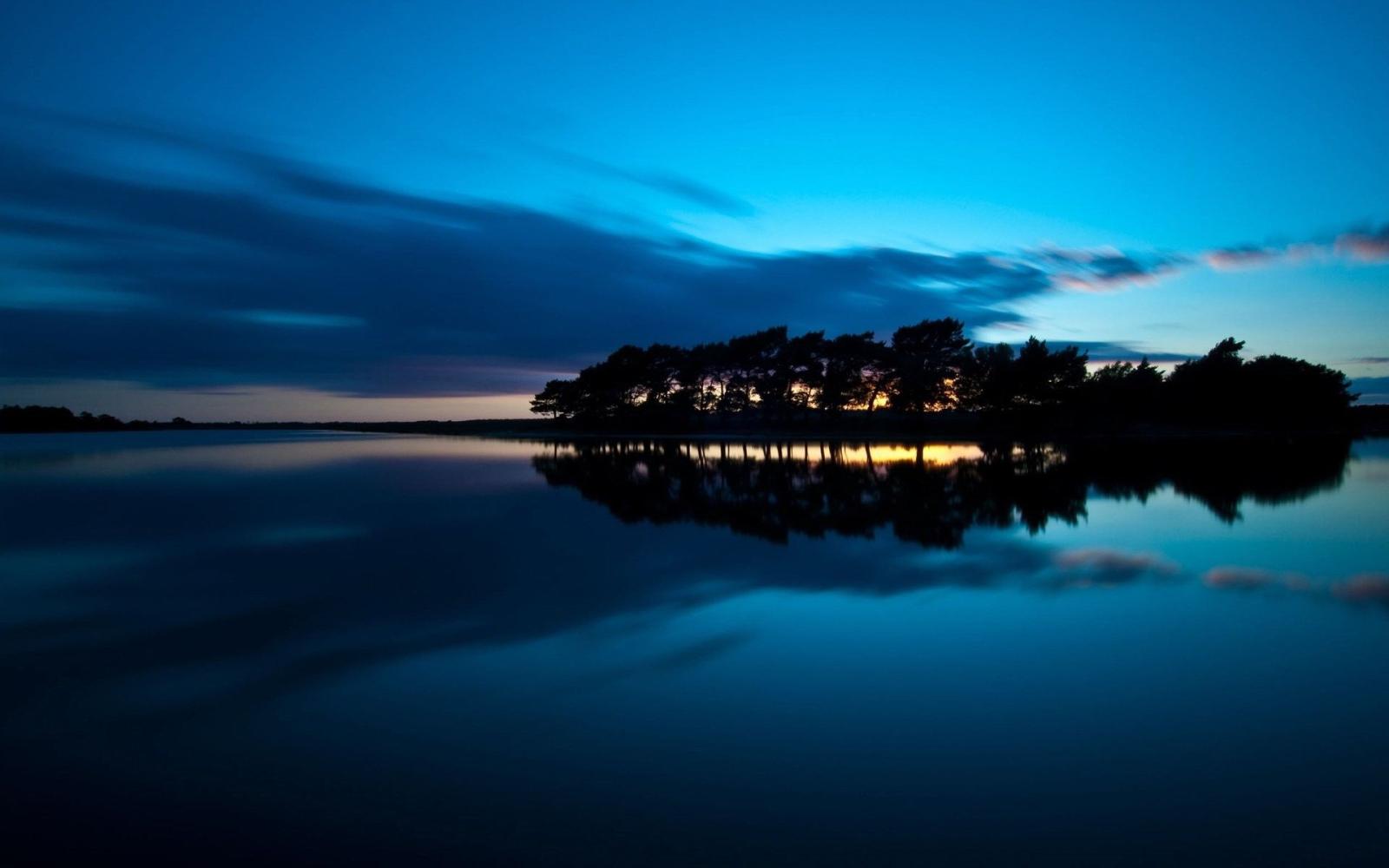 1920x1200 Lake, Mac Wallpaper, Blue, Cute, Nature, Tablet, Cool, Night