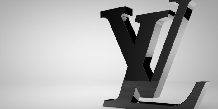 1680x1050 Louis Vuitton Shiny Black Logo ❤ 4K HD Desktop Wallpaper for 4K