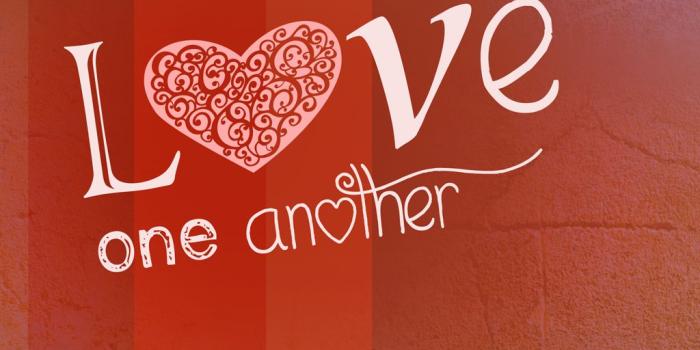 1024x768 Love One Another | FreeFaithGraphics.com
