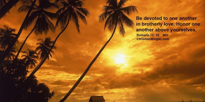 1600x1200 Romans 12:10 - Love One Another Wallpaper - Christian Wallpapers and