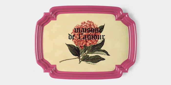 2560x2160 Gucci Décor Maison De L'Amour Tray Pink - Large | WallpaperSTORE*