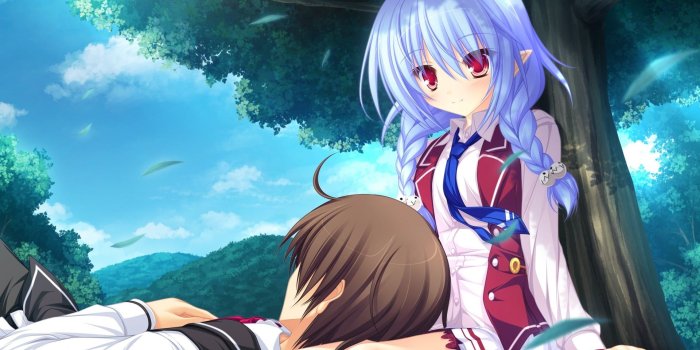 1920x1080 Boy and girl Anime poster HD wallpaper | Wallpaper Flare