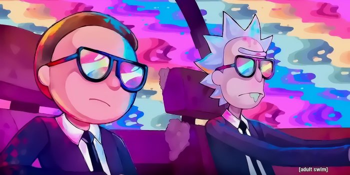 1920x1080 HD wallpaper: purple and pink planet wallpaper, Rick and Morty