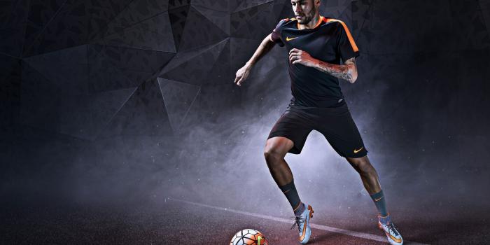 2560x1600 Download wallpapers Neymar Jr, photoshoot, Nike, 4k, Brazilian