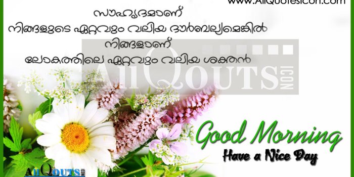 1600x900 Good Morning Quotes In Malayalam Archidev - Good Morning Thoughts In